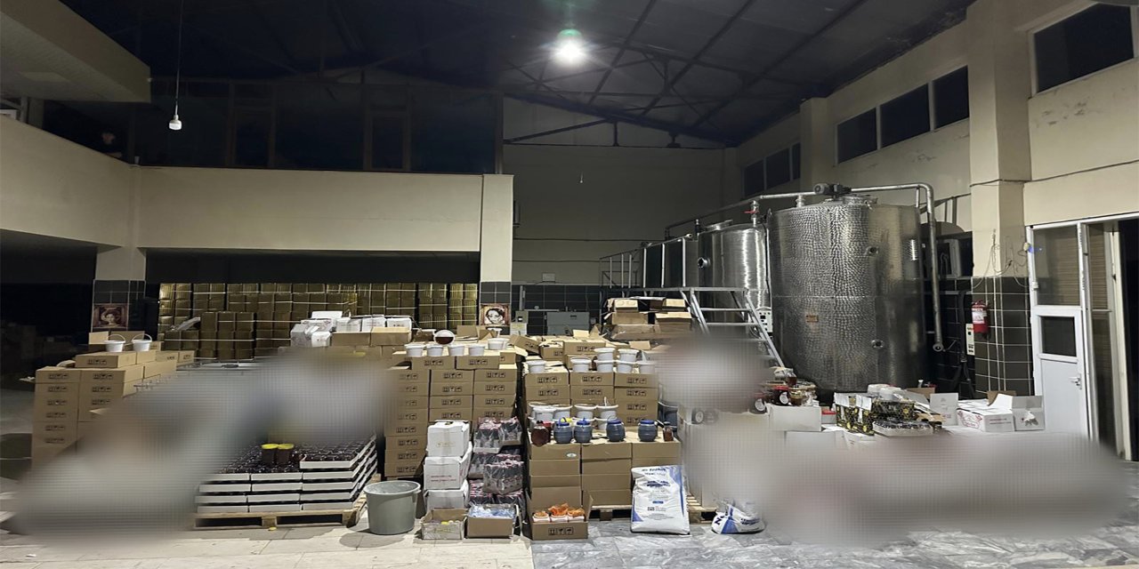 Şanlıurfa’da izinsiz üretim yapan gıda işletmesine operasyon