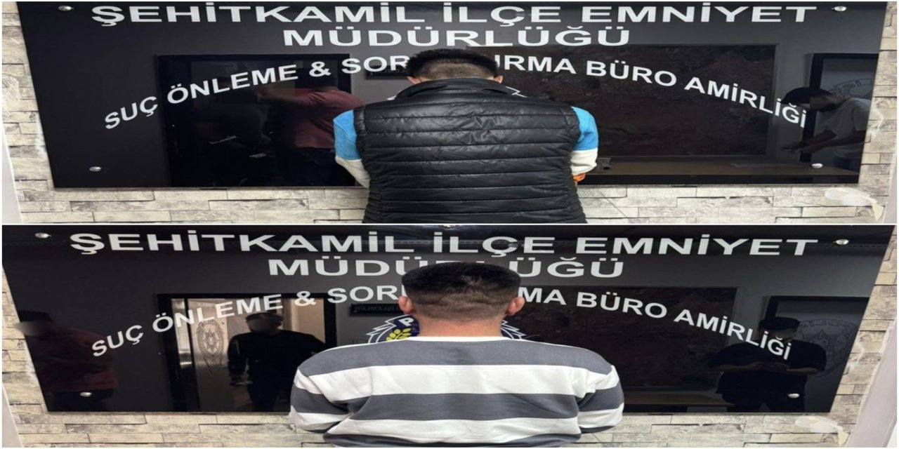 Gaziantep'te hapis cezası bulunan 2 şüpheli yakalandı