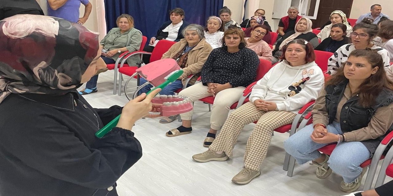 Batman'da özel gereksinimli bireylere ağız ve diş sağlığı eğitimi verildi