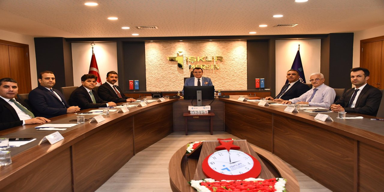 Mersin’de İl İstihdam ve Mesleki Eğitim Kurulu Toplantısı yapıldı