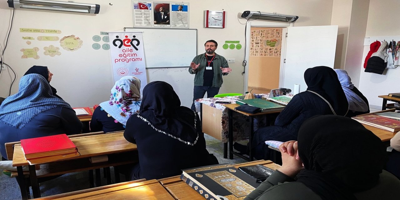 Batman'da Kur'an kurslarında aile ve mahremiyet bilinci eğitimi verildi
