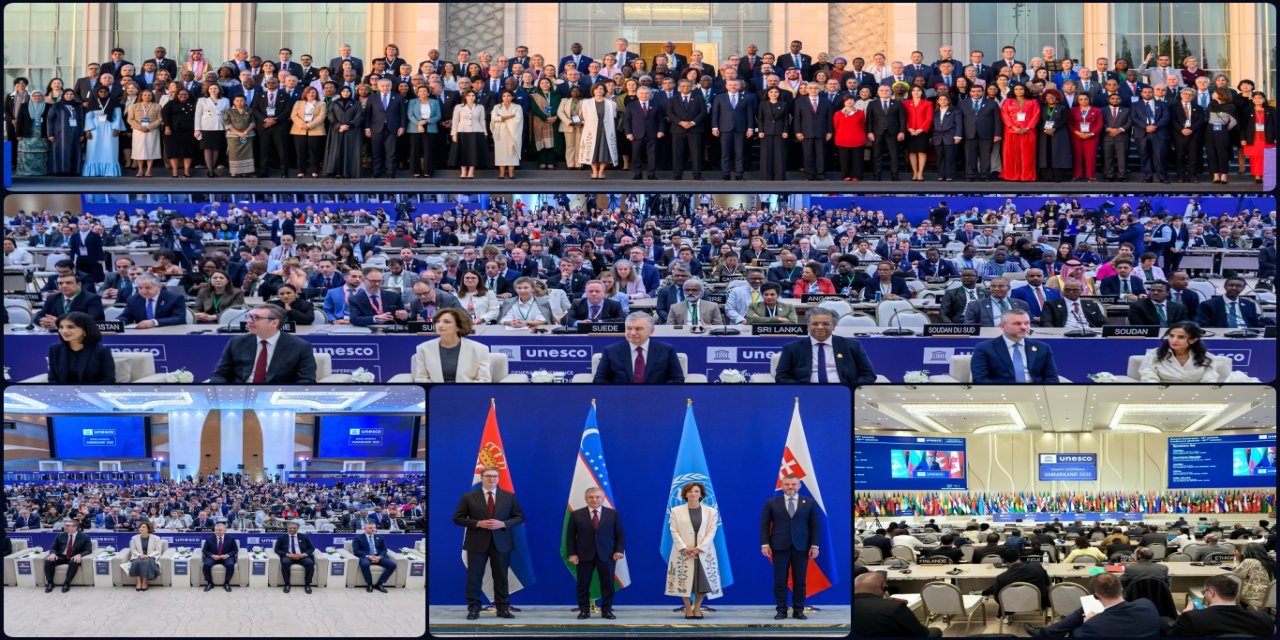 Semerkant’ta UNESCO zirvesi: Eğitim, yapay zekâ ve kültürel miras gündemde