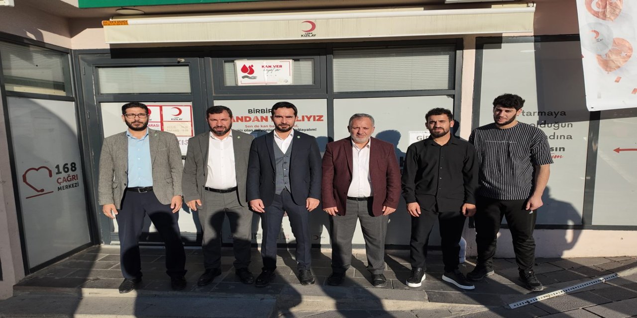 HÜDA PAR Bursa İl Başkanlığı’ndan kan bağışı