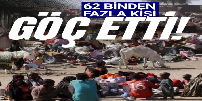 Sudan'ın Faşir kentinden 62 binden fazla kişi göç etti