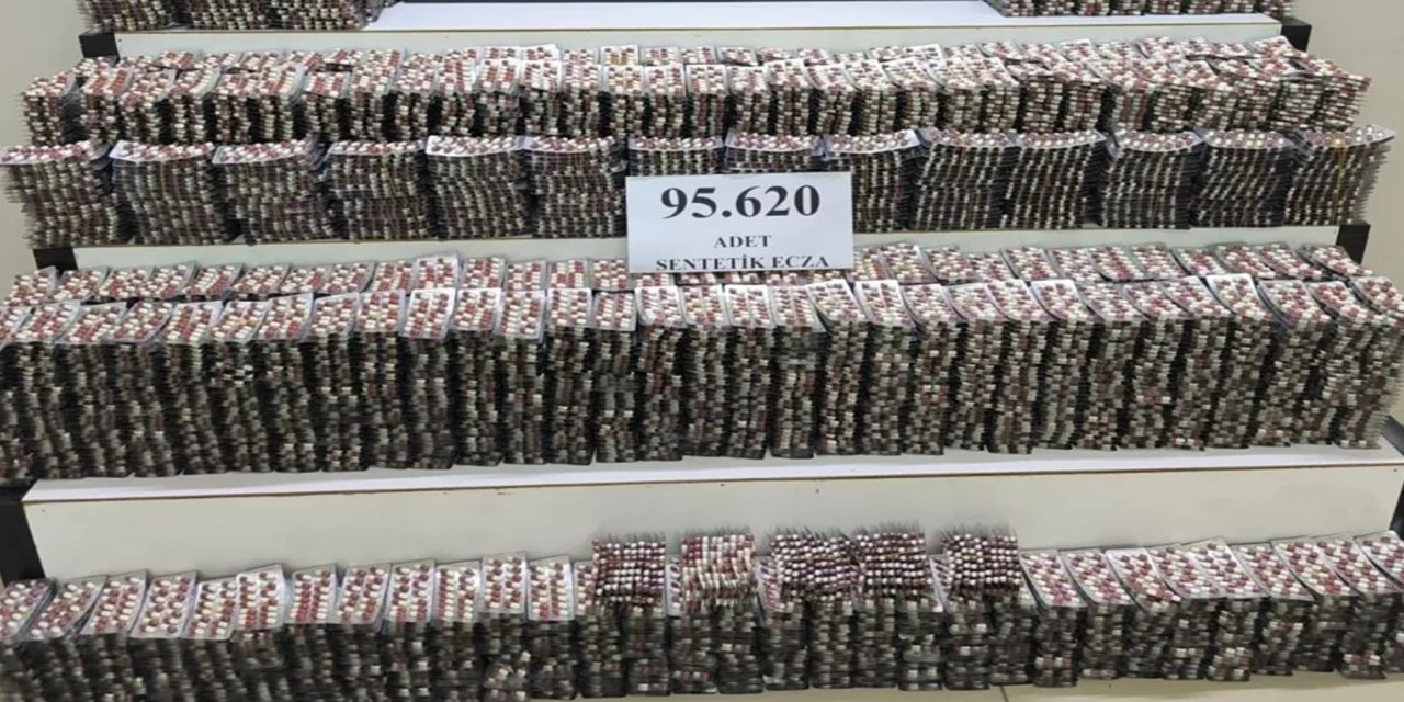 Balıkesir’de 95 bin 620 uyuşturucu hap ele geçirildi: 1 tutuklama