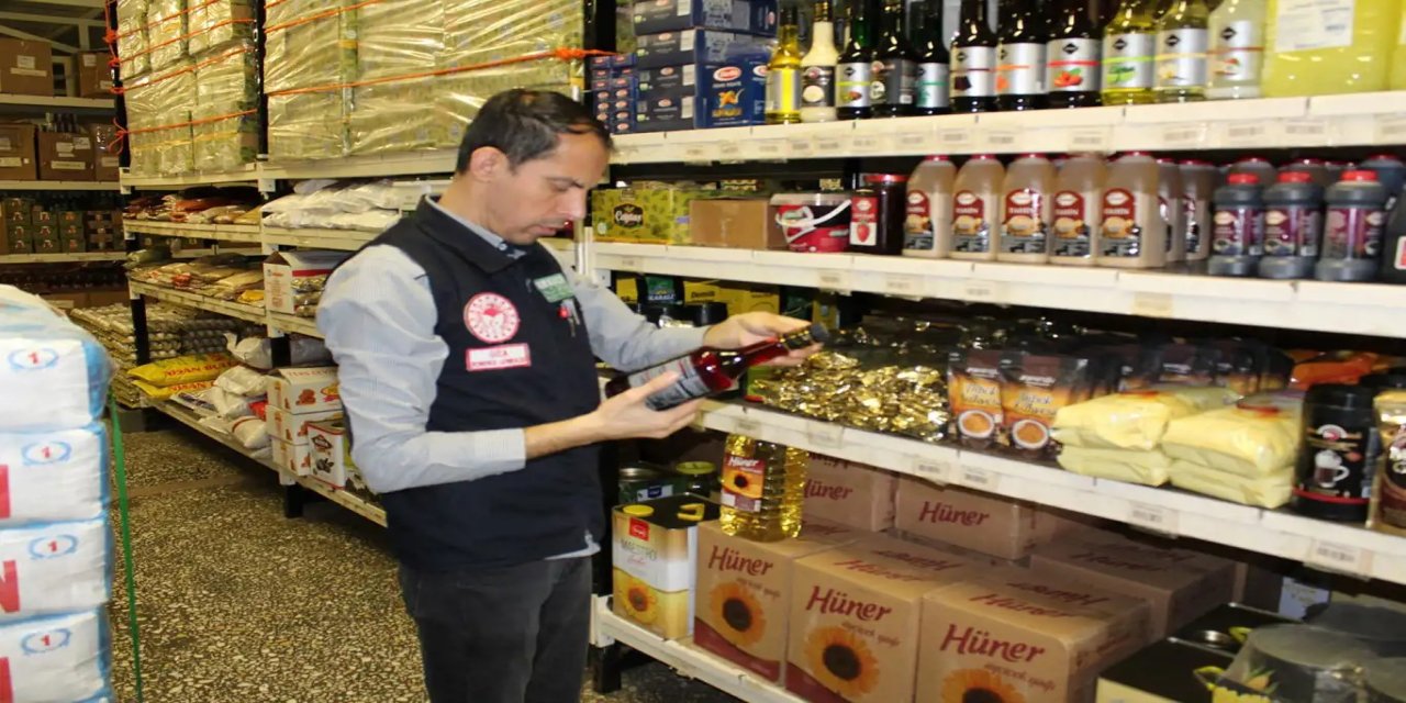 Gıda denetimlerinde 2 bin 125 işletmeye 157 milyon lira ceza