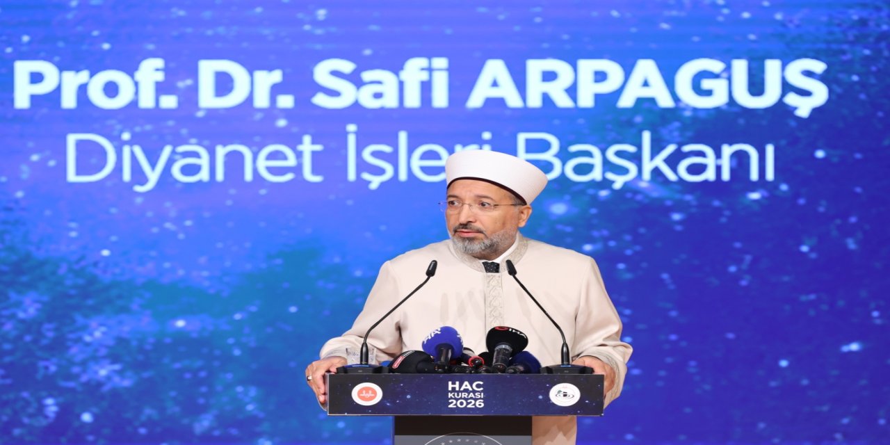 Diyanet İşleri Başkanı Arpaguş: "Hac ibadeti, Müslümanlara ümmet şuuru kazandırmaktadır