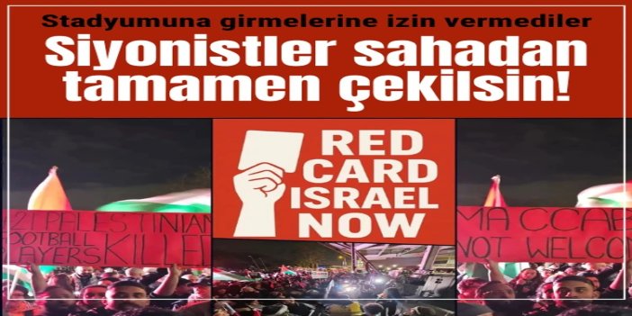 Dünya futbol taraftarlarının yüzde 90’ı siyonistlerin sahadan tamamen çekilmesini istiyor