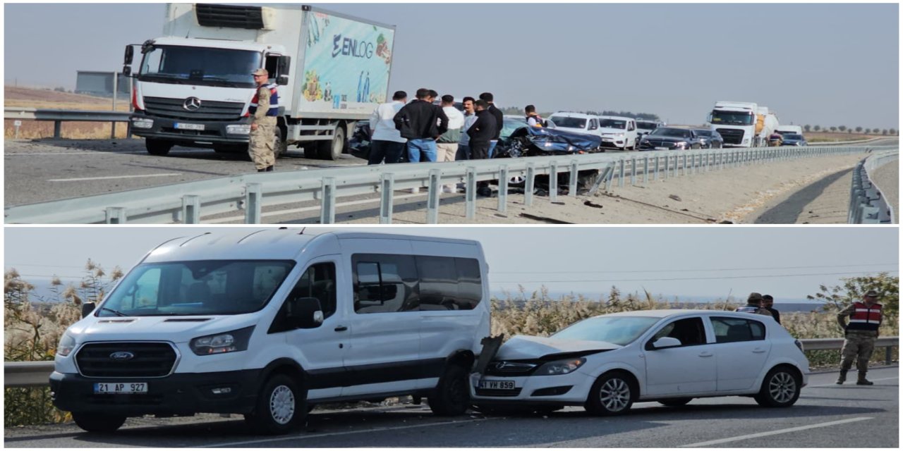 Batman-Bismil yolunda aynı anda 2 ayrı kaza: 2 yaralı