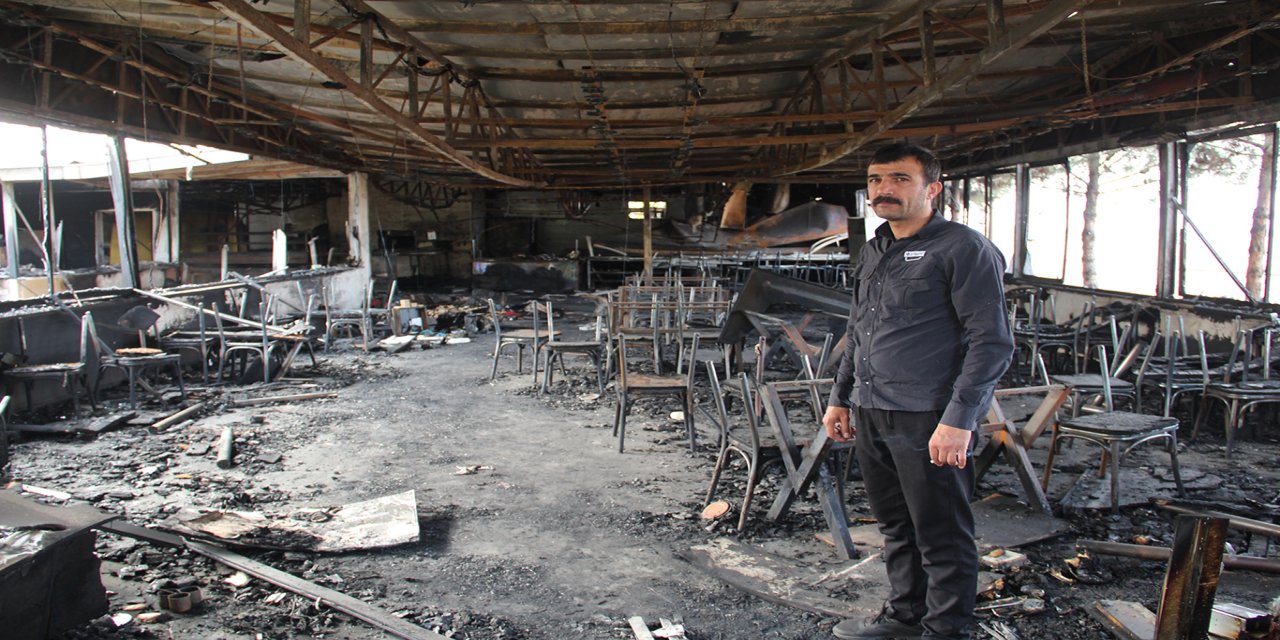 İş yerleri küle dönen esnaf sesini duyurmaya çalışıyor