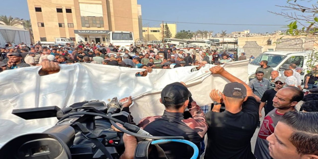 Refah’ta tünelde şehit düşen 6 Kassam mücahidi için cenaze töreni