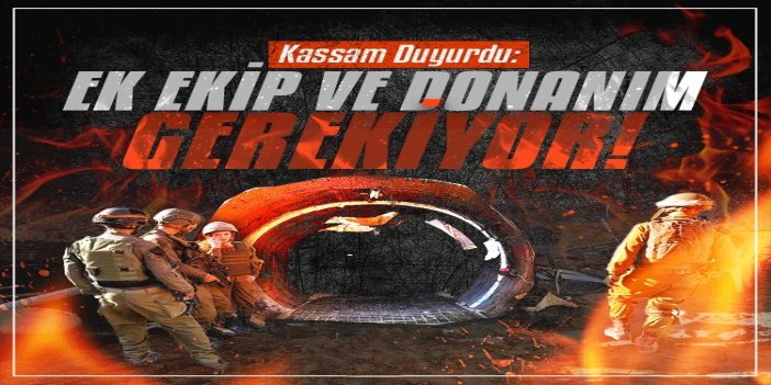 Kassam Tugayları: Kalan cesetlerin çıkarılması için ek teknik ekip ve donanım gerekiyor