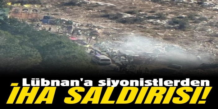Lübnan'a siyonistlerden İHA saldırısı: Bir şehit