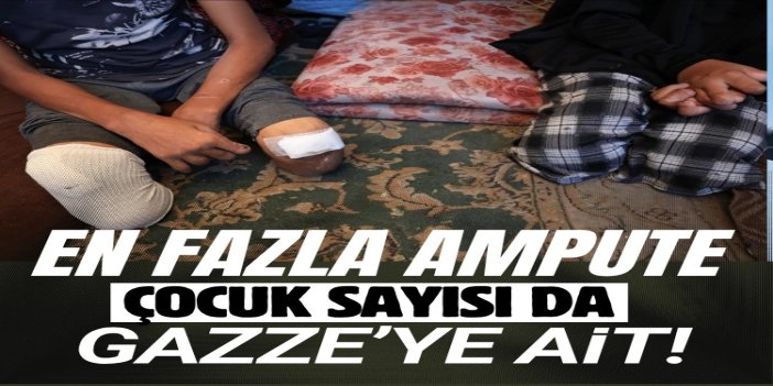 Gazze'de binlerce çocuk ampute edildi