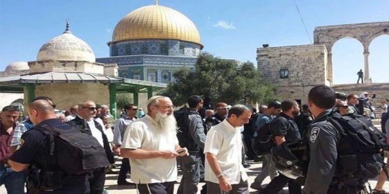 Siyonist baskınlar rutin hale geldi: 1105 işgalci Mescid-i Aksa'ya girdi