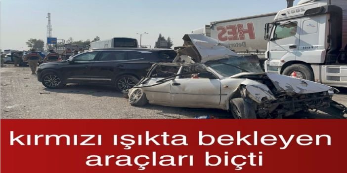 Hatay’da kamyon kazası: 6 araca çarptı, 4 kişi yaralandı