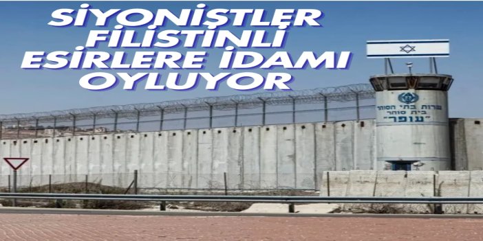 Filistinli esirlerin idamını öngören yasa tasarısı oylamaya sunuluyor