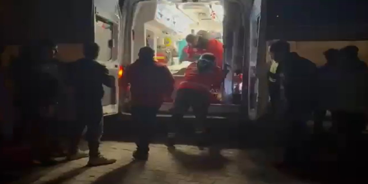 Van’da yüksekten düşen genç beyin kanaması geçirdi