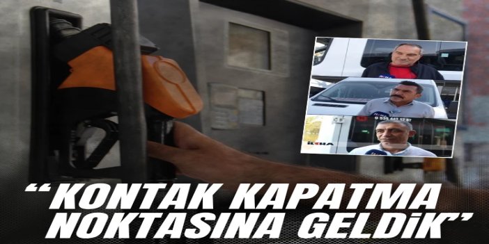 Minibüsçüler akaryakıt zamlarından şikâyetçi: Artık kontak kapatma noktasına geldik