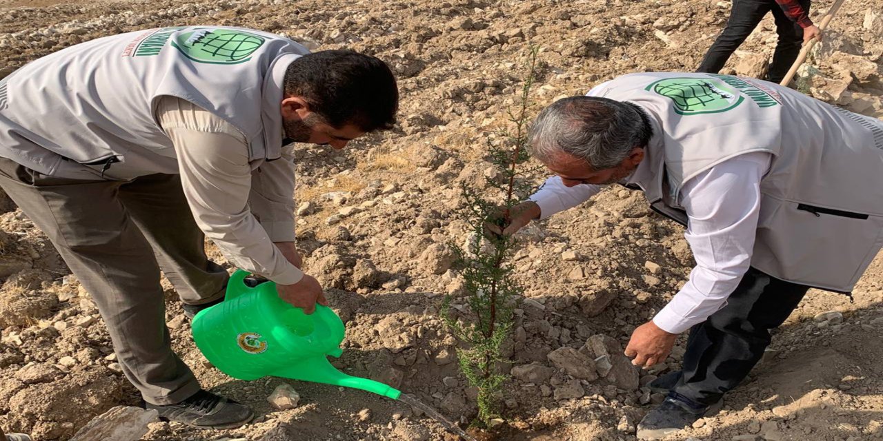 Şanlıurfa'da Umut Kervanı’ndan "Geleceğe Nefes" kampanyasına destek