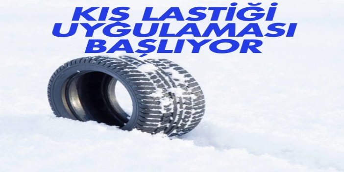Zorunlu kış lastiği uygulaması 15 Kasım’da başlıyor