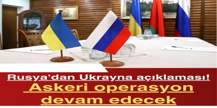 Rusya: Ukrayna müzakere kapısını kapattığı için savaş devam edecek