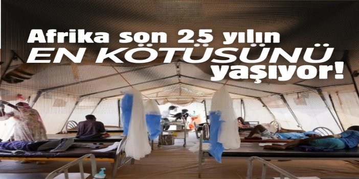 Afrika'da kolera salgını: Son 25 yılın en kötüsü