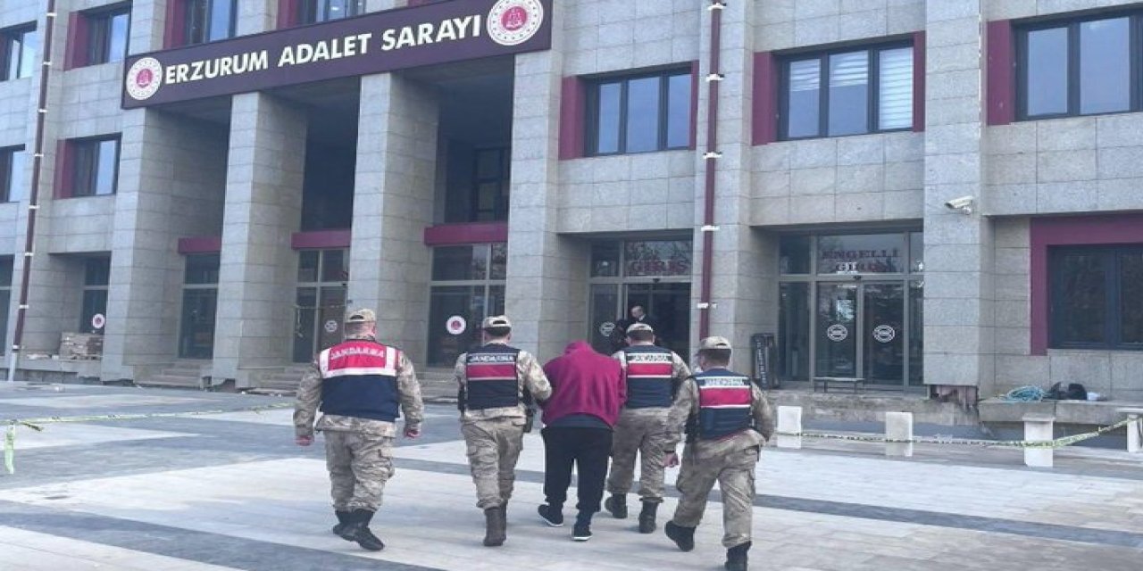 Erzurum’da 20 yıl hapis cezası bulunan firari yakalandı