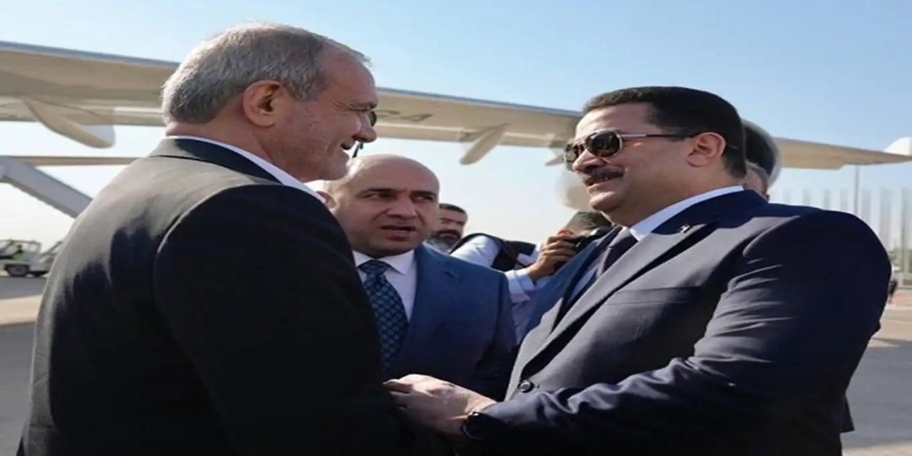 İran Cumhurbaşkanı Pezeşkiyan ile Irak’ta seçimlerin galibi Sudani görüştü
