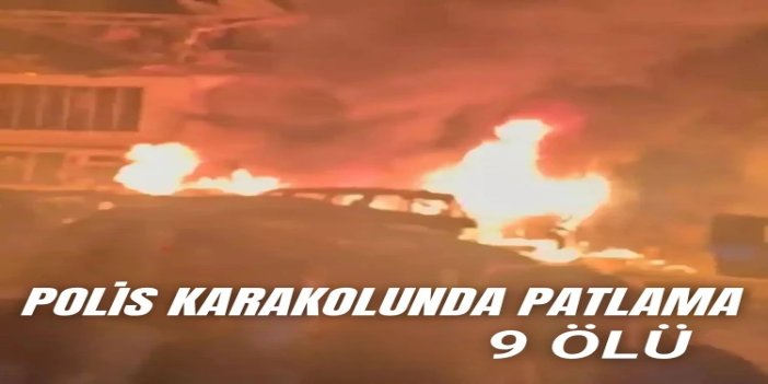 Hindistan'da polis karakolunda patlama: 9 ölü