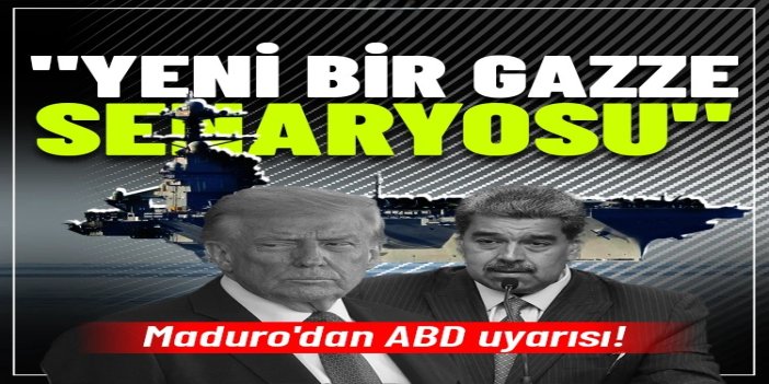 Venezuela'da seferberlik: Maduro'dan ABD'nin "sömürgeci yaklaşımına" sert uyarı