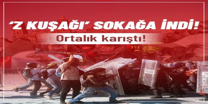 Meksika'da "Z kuşağı" protestosu: 120 yaralı