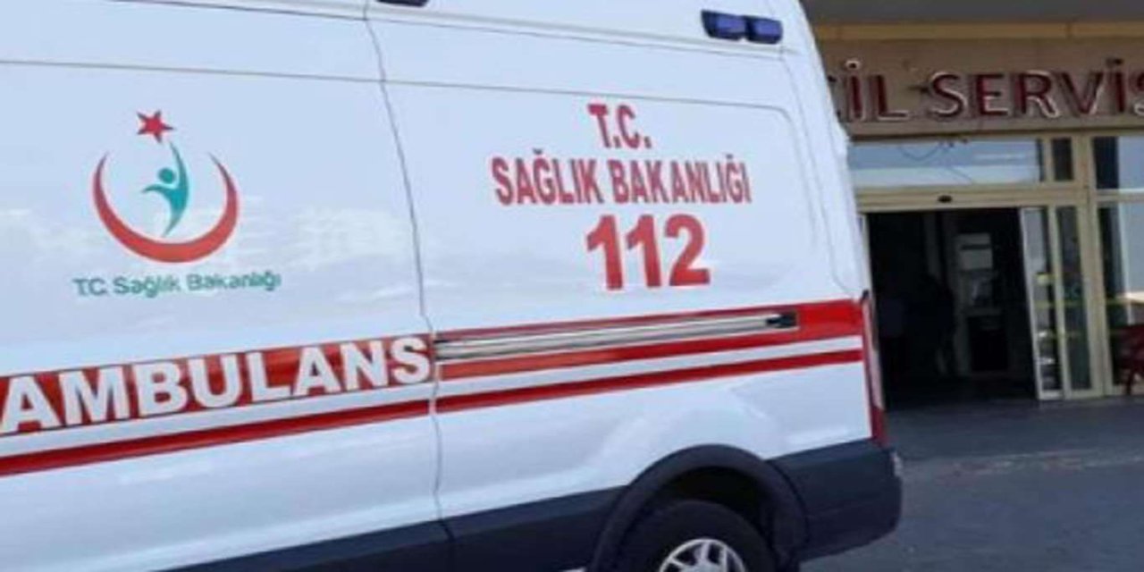 Kaza yapan motosiklet sürücüsü yaralandı