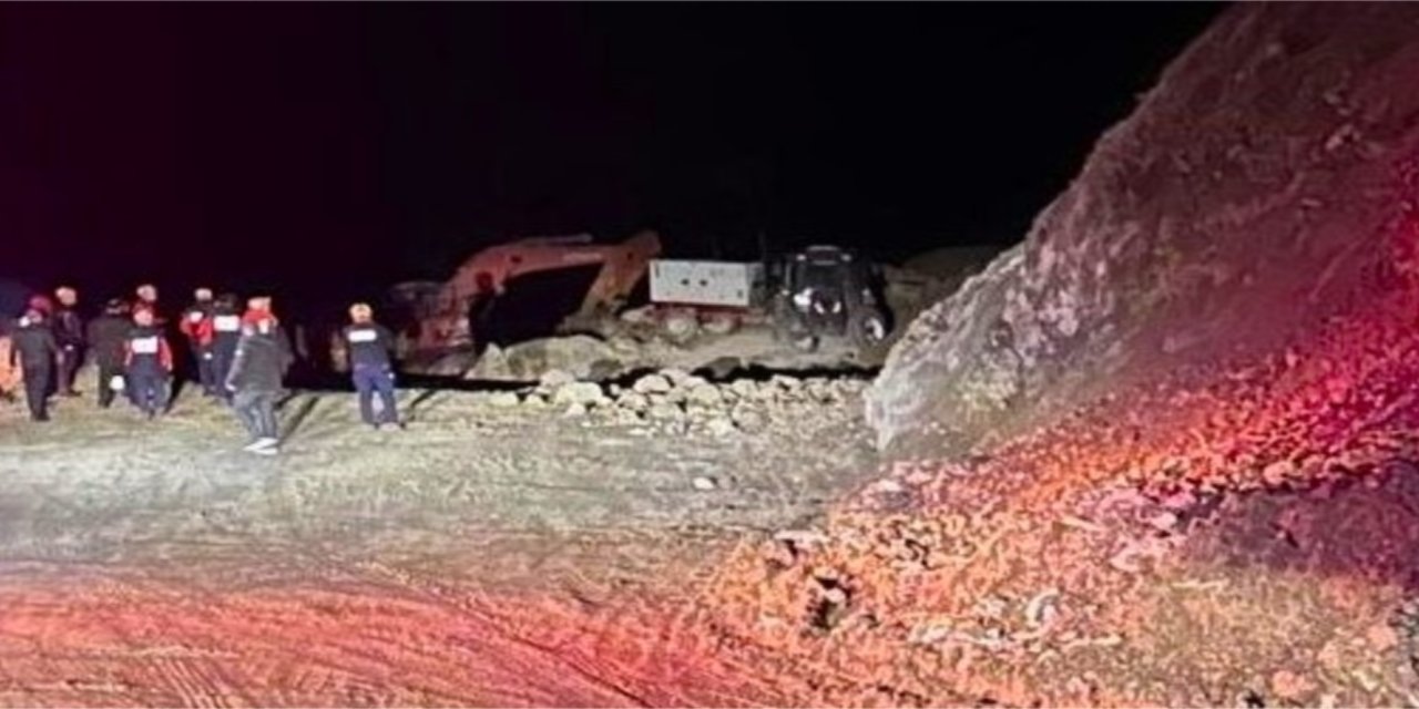 Sivas’ta demir madeni işletmesinde göçük