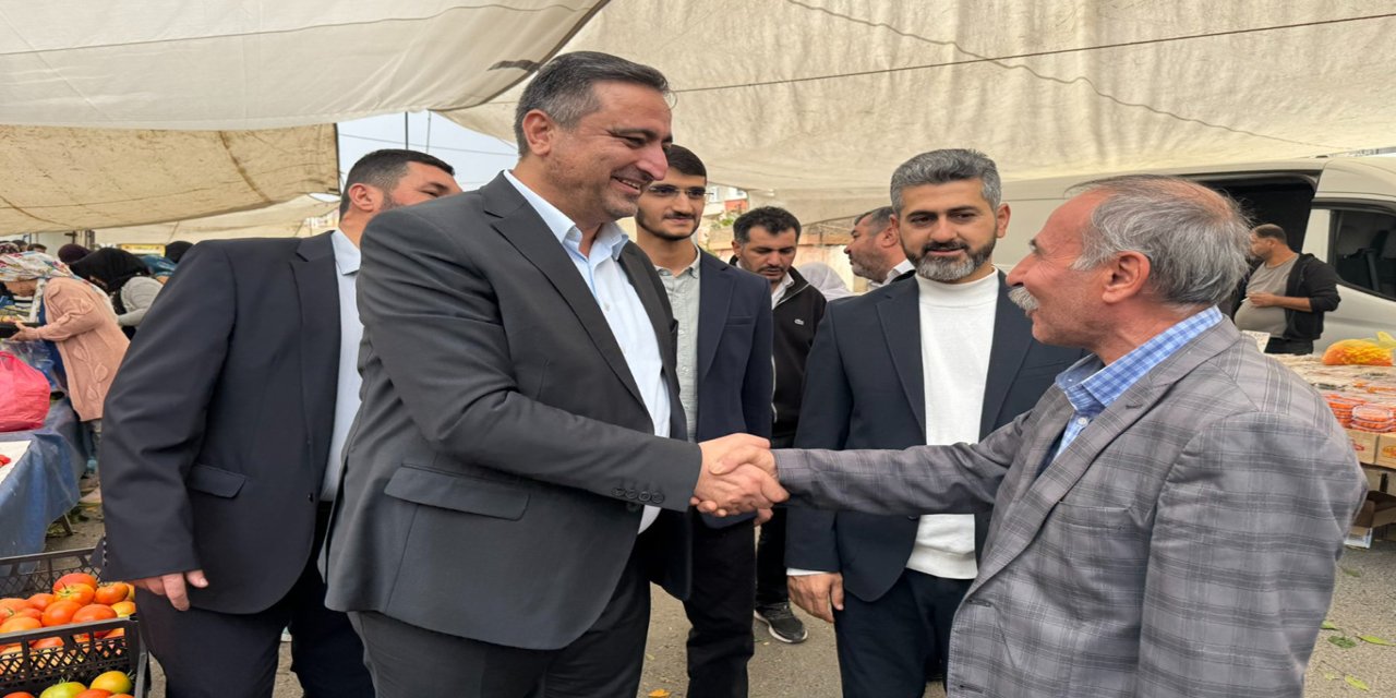 HÜDA PAR Batman Milletvekili Ramanlı, halkla buluştu