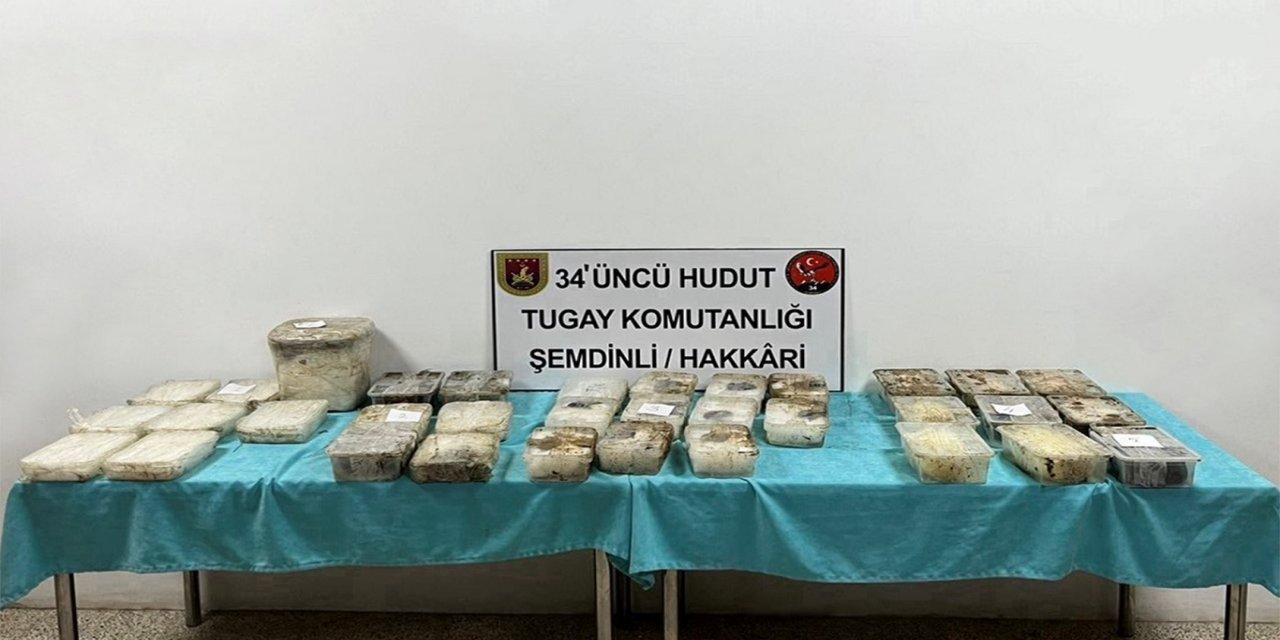 İran sınırında 81 kilogram uyuşturucu ele geçirildi