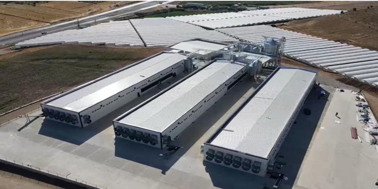 Avrupa standartlarında yumurta üretim tesisi kuruldu