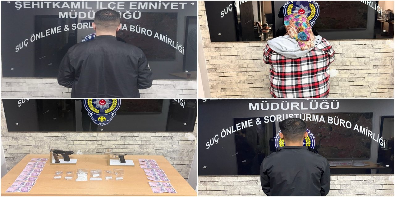 Gaziantep'te araması bulunan 3 kişi yakalandı