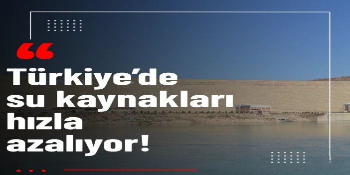 Dr. Öğr. Üyesi Baydar: Türkiye’de su kaynakları hızla azalıyor, bugünden doğru adımlar atılmalı