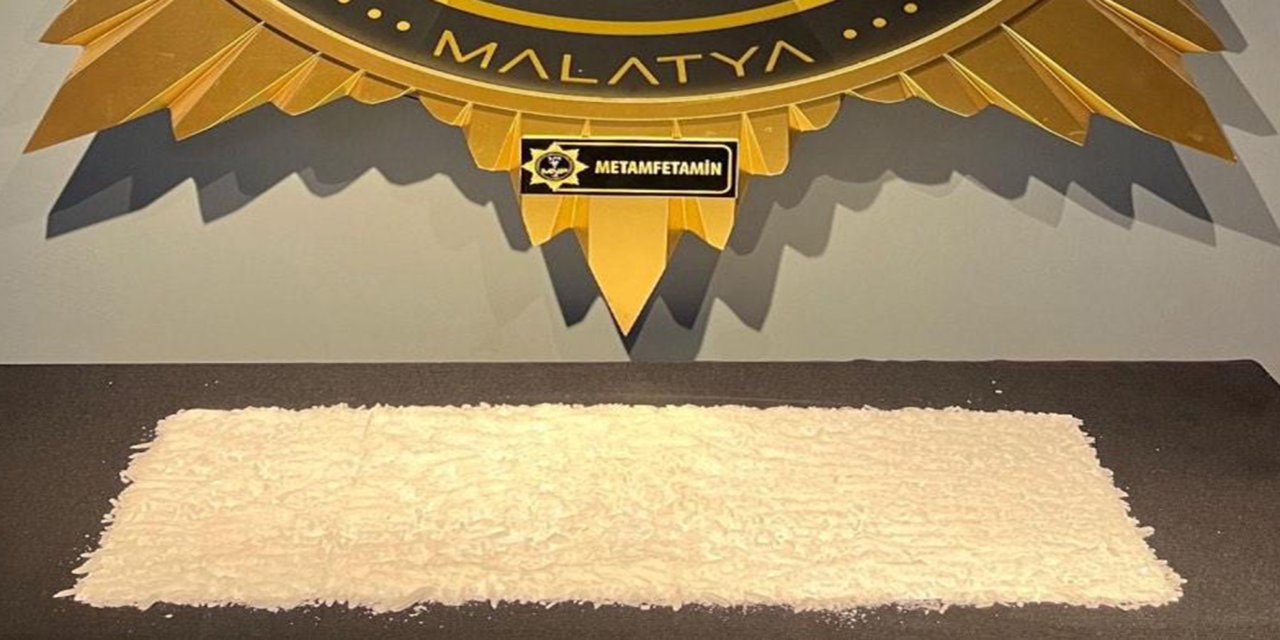 Malatya'da uyuşturucu suçundan 1 kişi gözaltına alındı