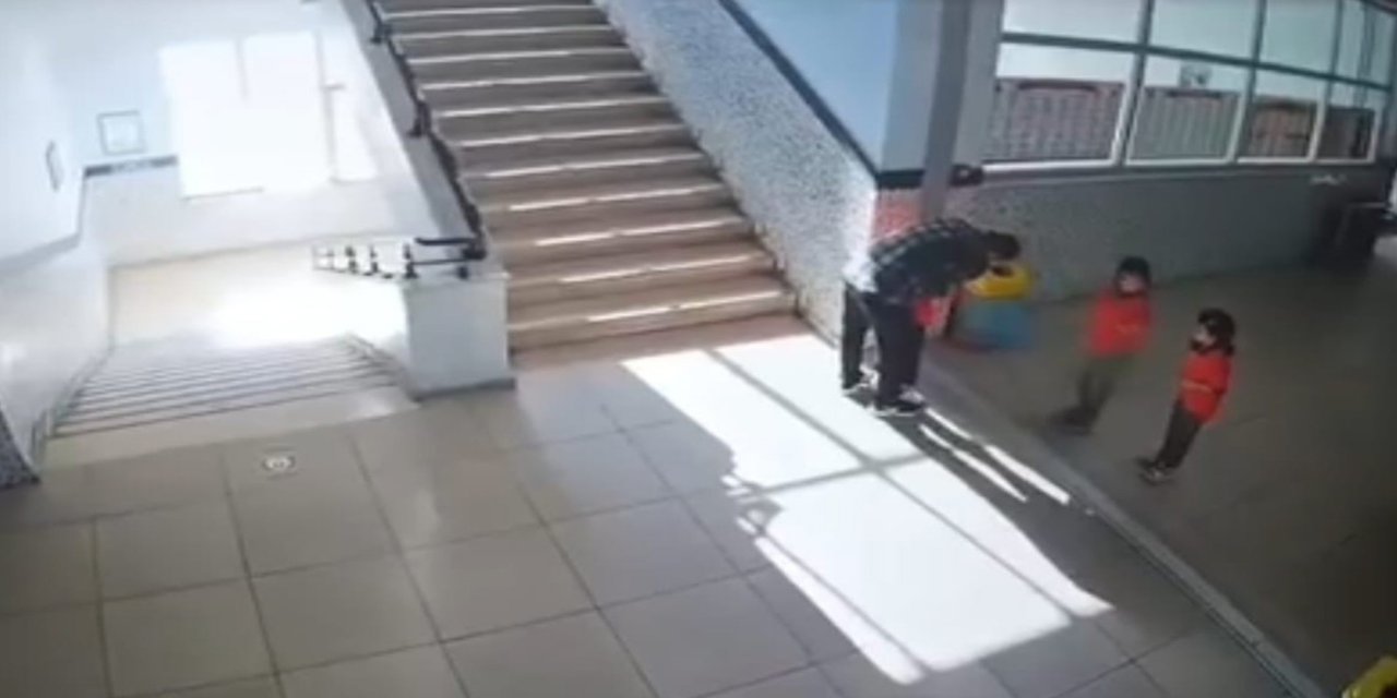 Nefes borusuna yiyecek kaçan öğrenci Heimlich manevrası ile kurtarıldı