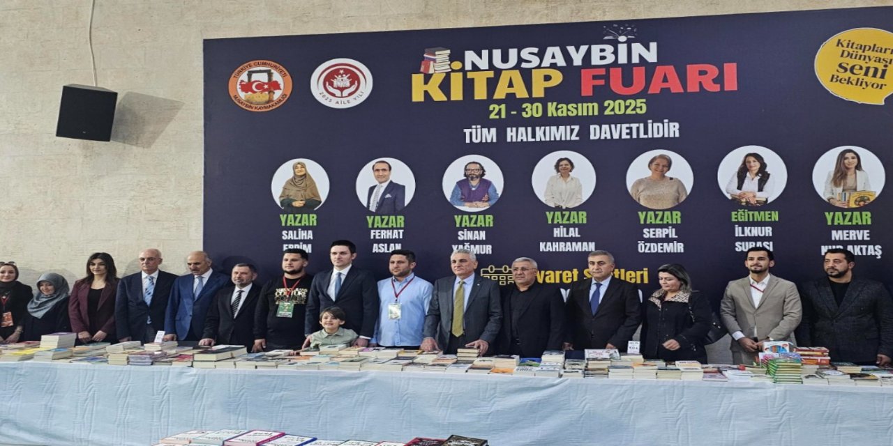 Nusaybin Kitap Fuarı'na yoğun ilgi