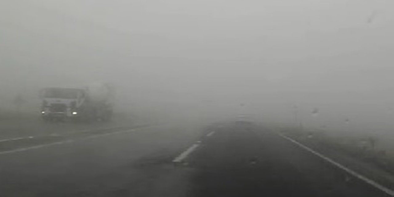 Malatya'da yoğun sis ulaşımı olumsuz etkiledi