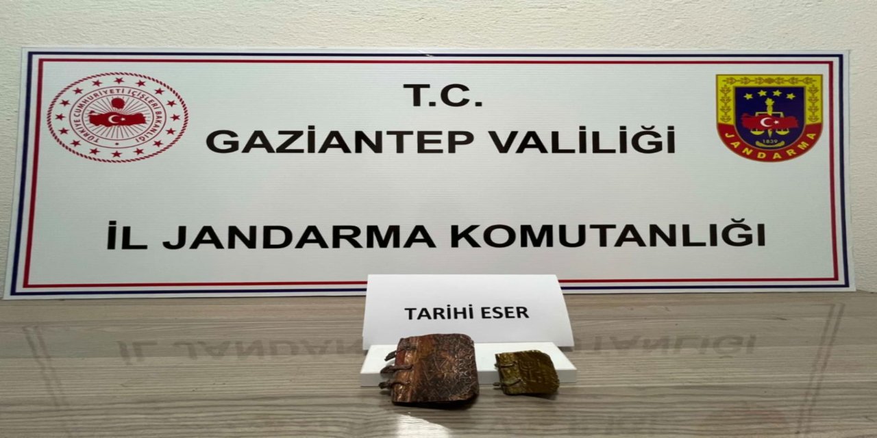 Gaziantep'te sahte tarihi eser satıcılarına operasyon: 2 gözaltı
