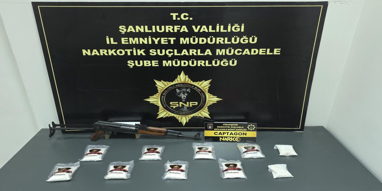 Şanlıurfa’da uyuşturucu operasyonu