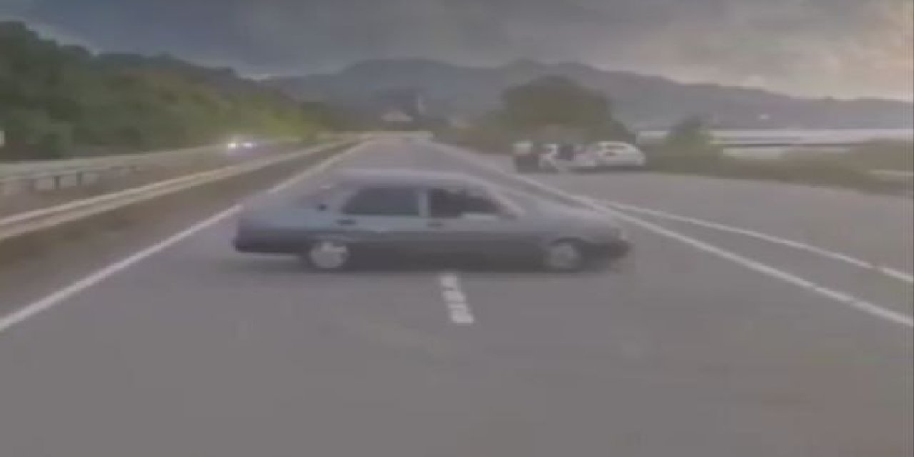 Giresun’da drift atan sürücü yakalandı: Şahsa 83 bin TL ceza kesildi