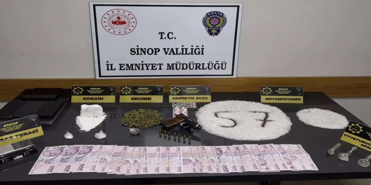 Sinop'ta uyuşturucu operasyonu: 7 tutuklama