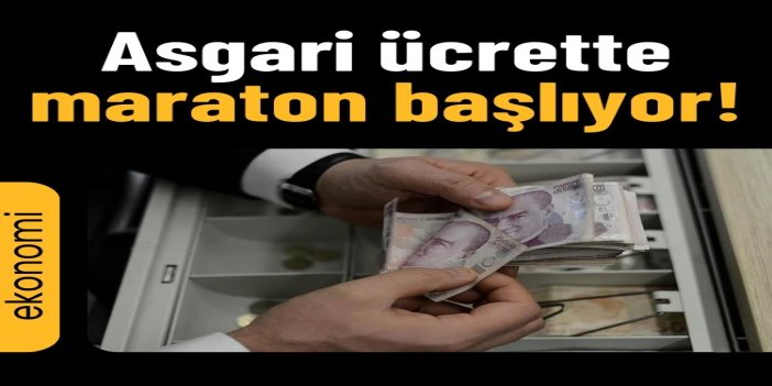 Asgari ücret görüşmeleri başlıyor
