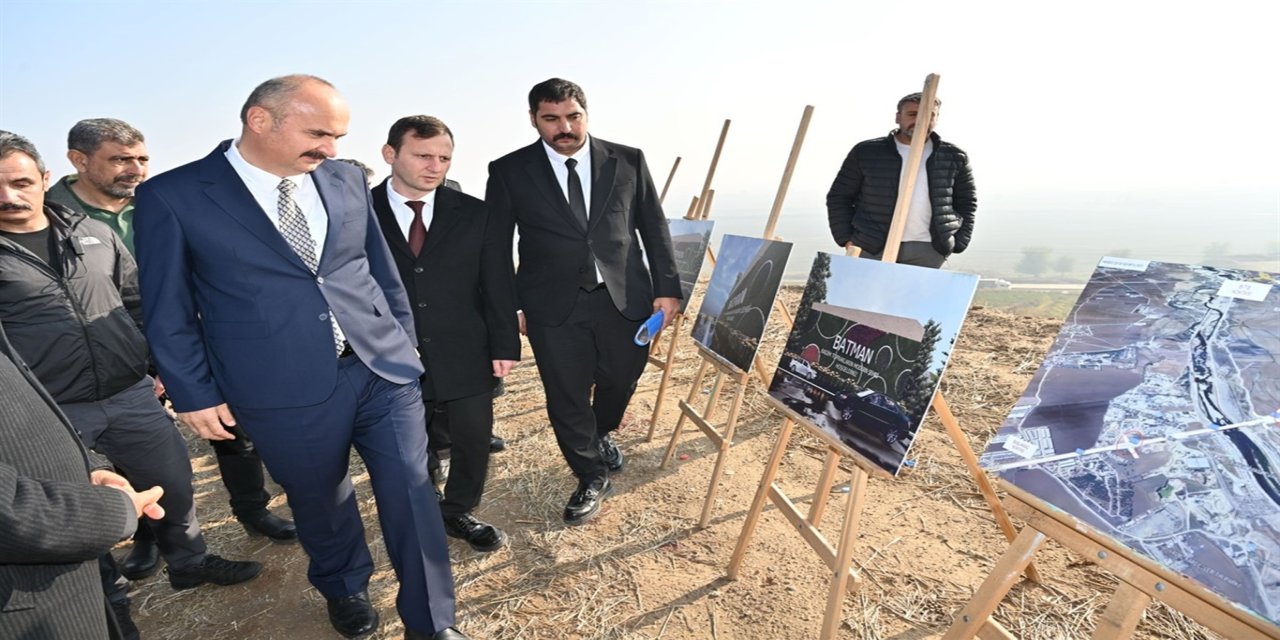 Batman şehir girişinde düzenleme çalışmaları başladı