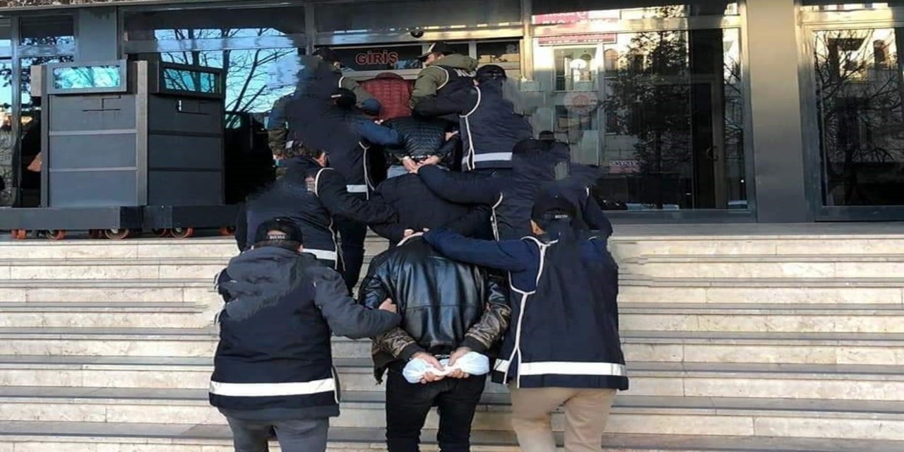 Malatya'da tefecilik ve kumardan 15 tutuklama